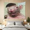 Funny Abstract Rat Tapestry Multi Size for Home Dorm Party Wall Hanging High Quality Print Gift Idea