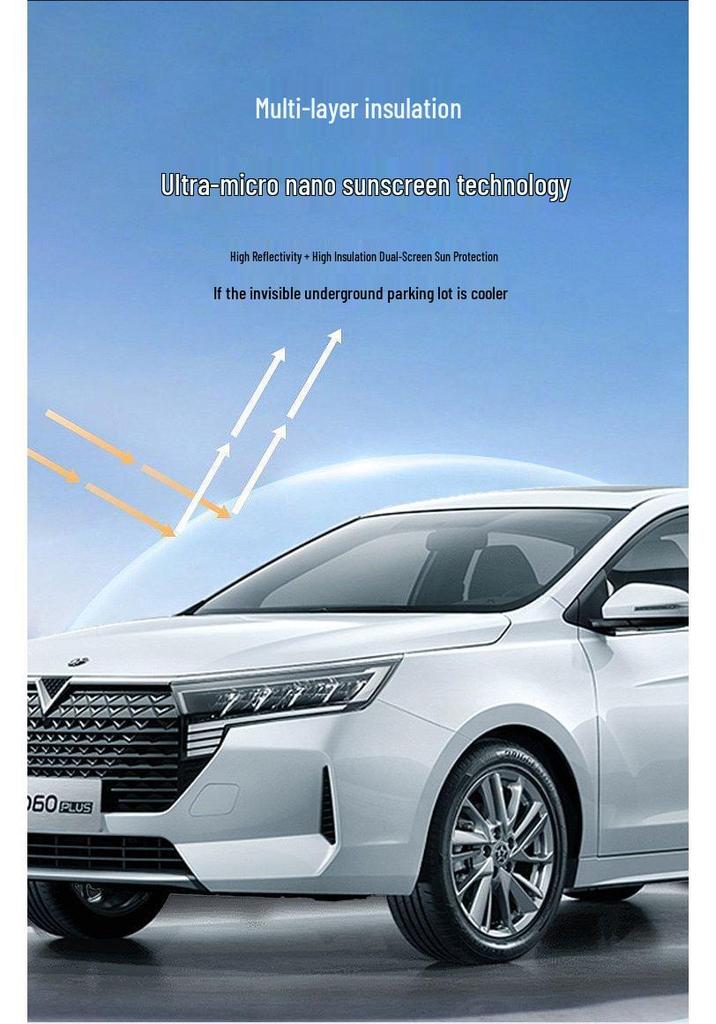 XPeng P7 G6 G9 Electric Sunroof Sunshade: Manual, Foldable, Heat Insulation, Sun Protection, Panoramic Roof Curtain.