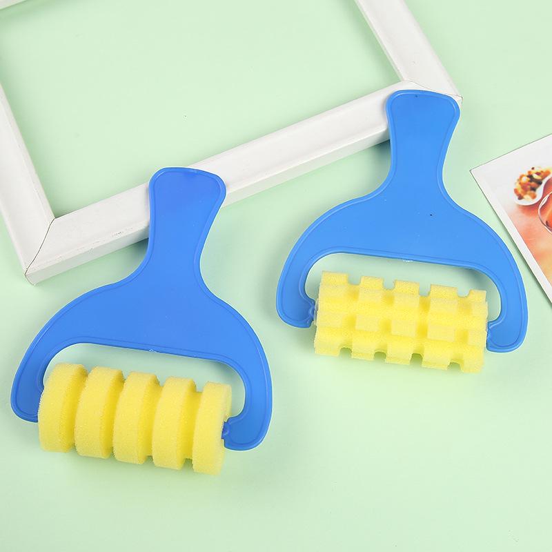 Children's Painting Tools: Sponge Roller, Stamps, and Brushes for Graffiti and Pigment Art