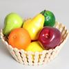 Simulated Fruit Set: Apple, Lemon, Peach, Orange, Pear - Ideal for Exhibitions, Model Rooms, and Kitchen Displays