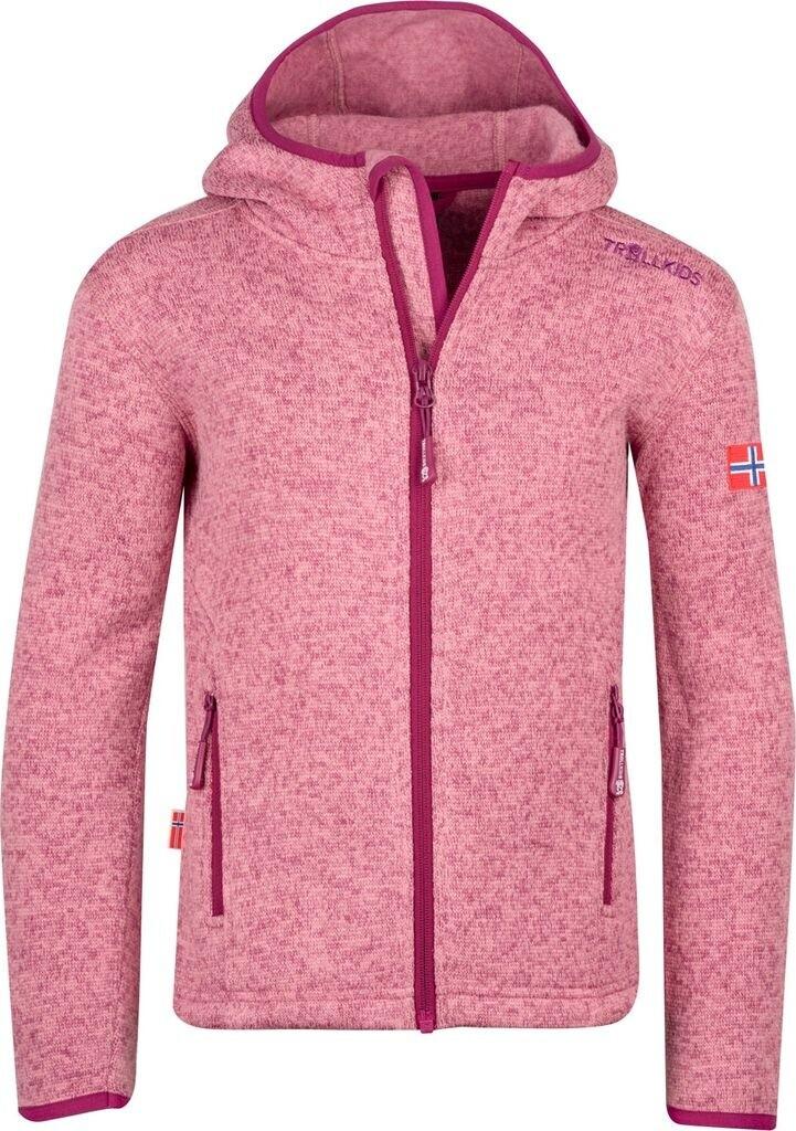 Куртка Trollkids Jondalen Jacket XT Флисовая куртка розовая слива