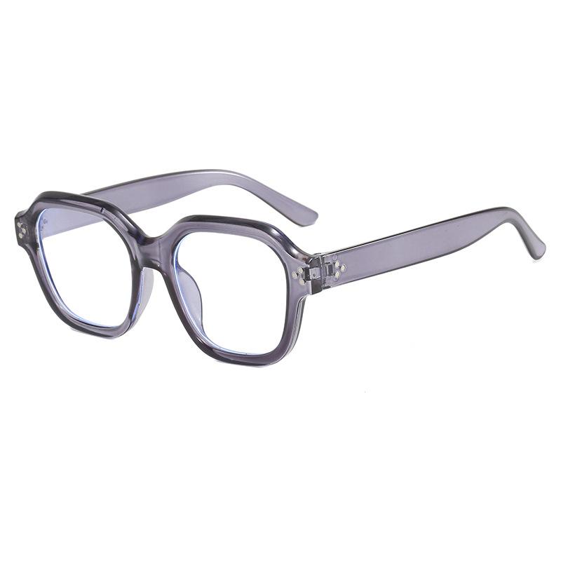 

Fashion Commuting Retro Mi Nail Eyeglasses Frames Round Face Anti Blue Light Concave Shaped Eyeglass Fake Eye Glasses Frame