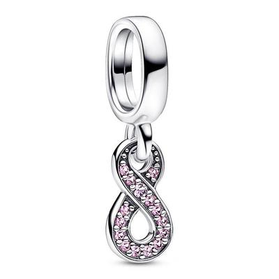 Women's Pendant - PANDORA - 792766C01 - Sterling Silver 925/1000 - Crystal - Elegant