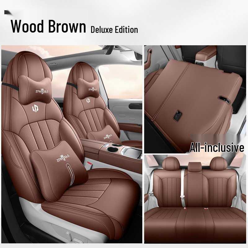 2024 Leapmotor C01 Premium Full-Cover Leather Seat Cushion for Electric Cars