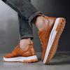 Men's Shoes  Spring and Winter New Men's Tooling Leather Shoes All-match Fashion Casual Sports Shoes Men