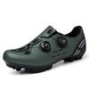 T2021 Cycling Shoes: Versatile Men's and Women's Bicycle Footwear with Rotary Buckle, Lock and Lockless Options, Durable Leather Surface