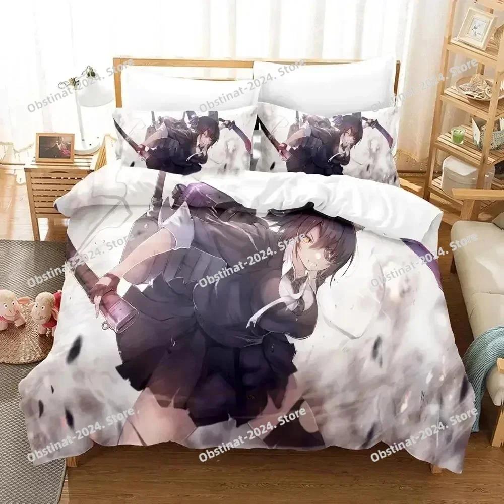Anime Kantai Collection Bedding Set Print single Comforter Quilt Bed Cover Duvet Cover Pillow Case 3 Pieces Sets Kids Adult Size