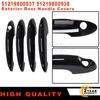 For BMW Mini R60 Countryman 4 Pcs New Exterior Door Handle Covers Trim Protective Black 51219800937 51219800938 Car Accessories