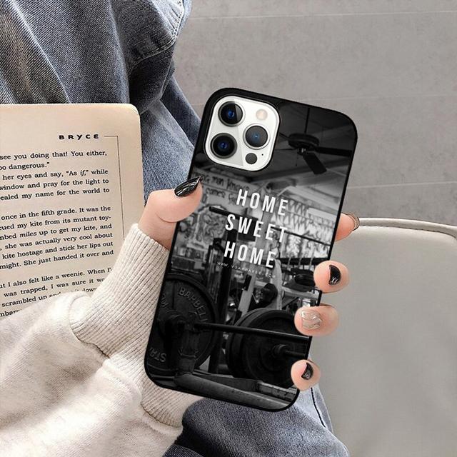 Motivational Gym Fitness Quotes Phone Case For For iPhone 17 Air 16 15 11 12 13 14 Pro Ma Plus coque