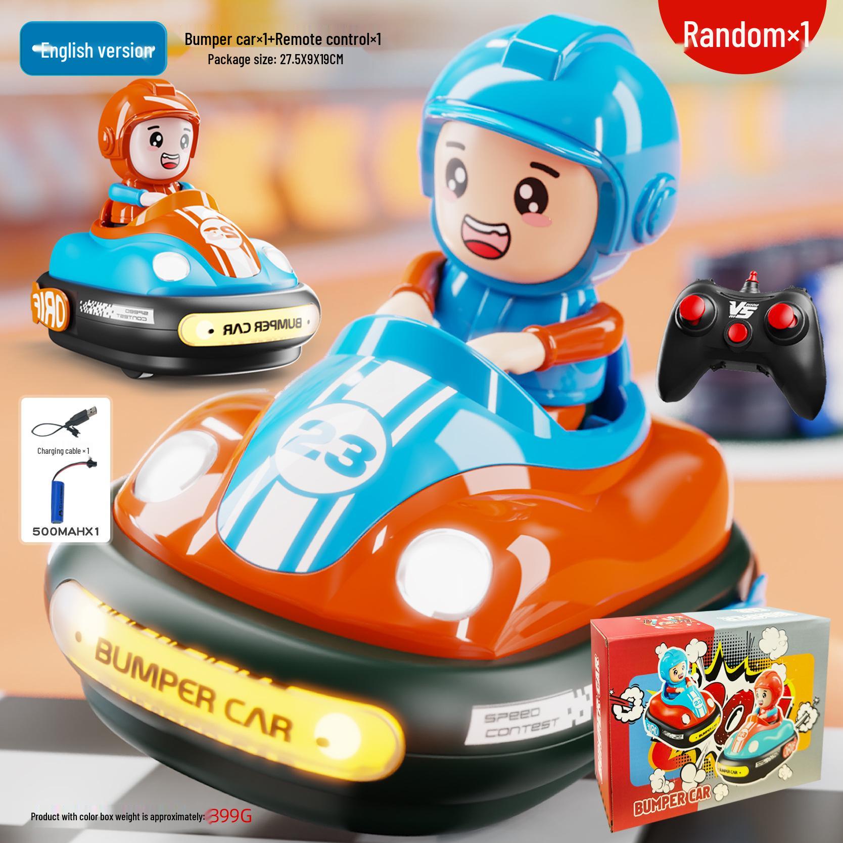

Детский двухместный бамперный автомобиль с пультом управления 2.4G - Дрифт, Выброс и Соревнование. Электрический картинг игрушка подарок для мальчиков
