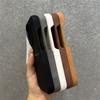 Luxury Suede Wallet Wrist Strap Rope Lanyard Card Holder Phone Case For iPhone 16 12 13 14 15 Pro Max Plus Cowhide Leather Cover