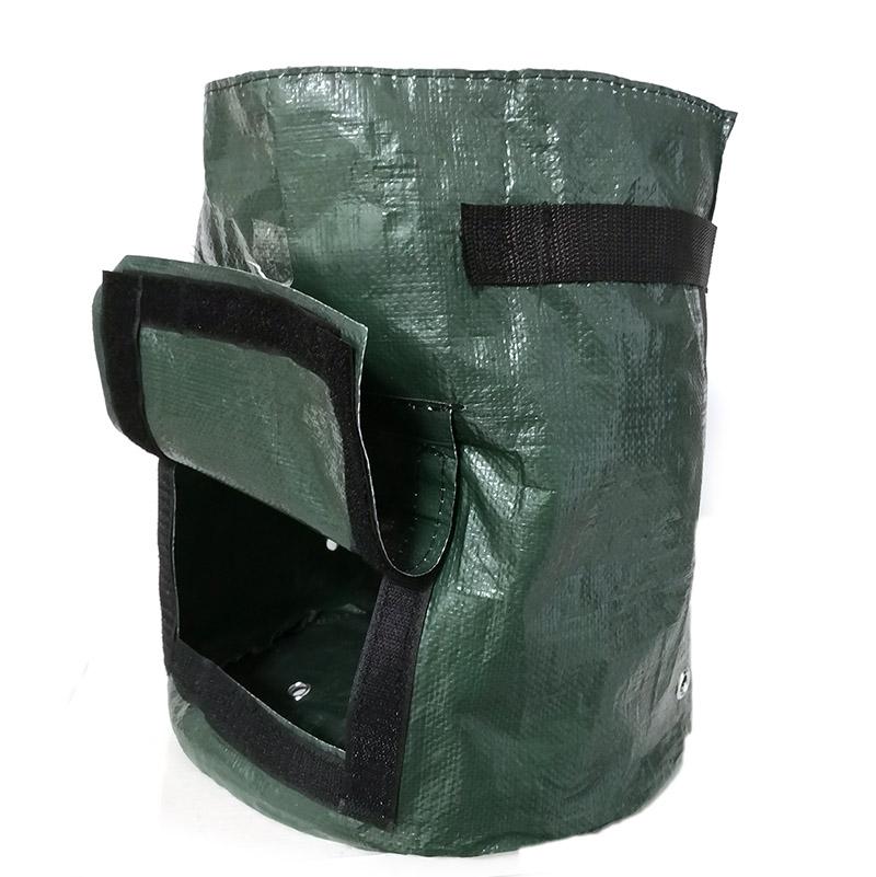 5 10 Gallon Potato Planter Grow Bag, Vegetable Tomato Growing Pot, Diy Garden Planting Container, Home Gardening Fabric Pot For Vegetables Flowers