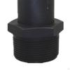Barrel Channel Hose Nozzle, Opening for Tank Overflow, Attachment, Thick IBC Channel, Rain