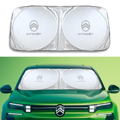 Car Sunshade Windshield Ultraviolet-proof Sun Visor For C5X e-C4 X e-C3 C4 C3 C5 Berlingo C-Elysee C-Crosser C1 C6 C2