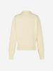 LORDLOAR Signature Collar Long Sleeve Knit Yellow