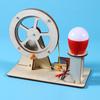 Hand-Crank Generator Kit for Student Science Experiments and DIY Physics Projects