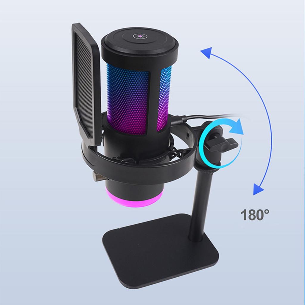 USB microphone computer mobile phone live karaoke e-sports game voice recording microphone