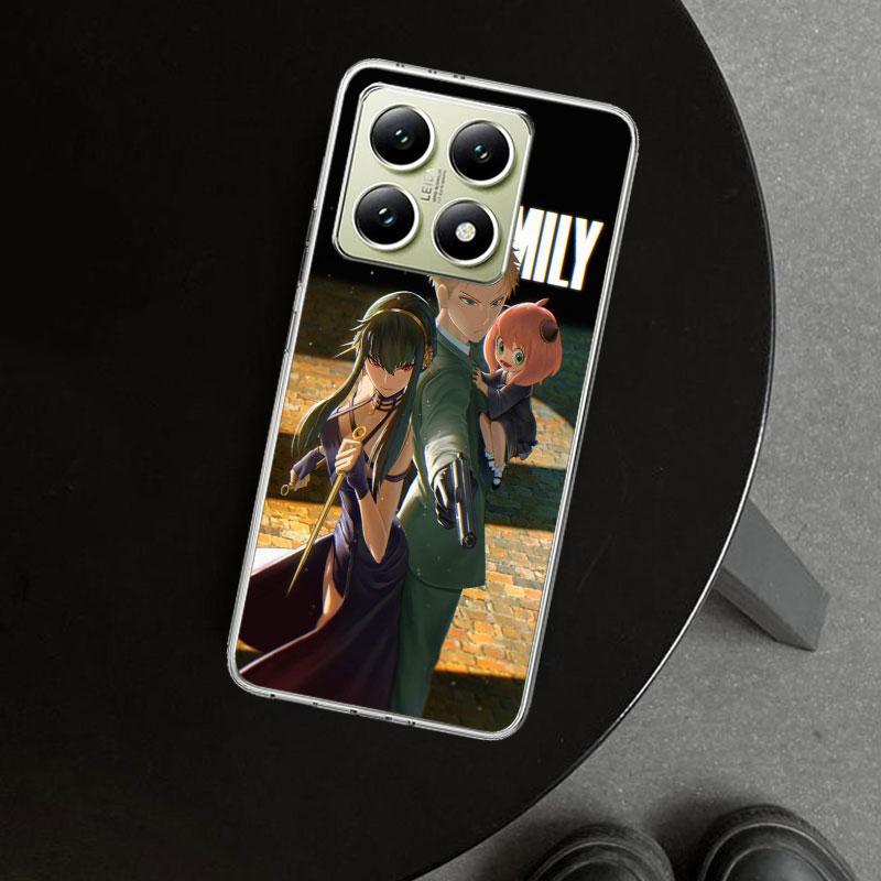 Anime S-Spy Family Anya Phone Case Cover for Xiaomi Redmi Note 15 14 13 12 11 Pro Plus 14S 12S 11S 11T 11E 10S 10 Customized Fun