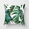 Tropical Plants Cactus Monstera Summer Decorative Throw Pillows Cushion Cover Palm Leaf Green Home Decor Pillowcase