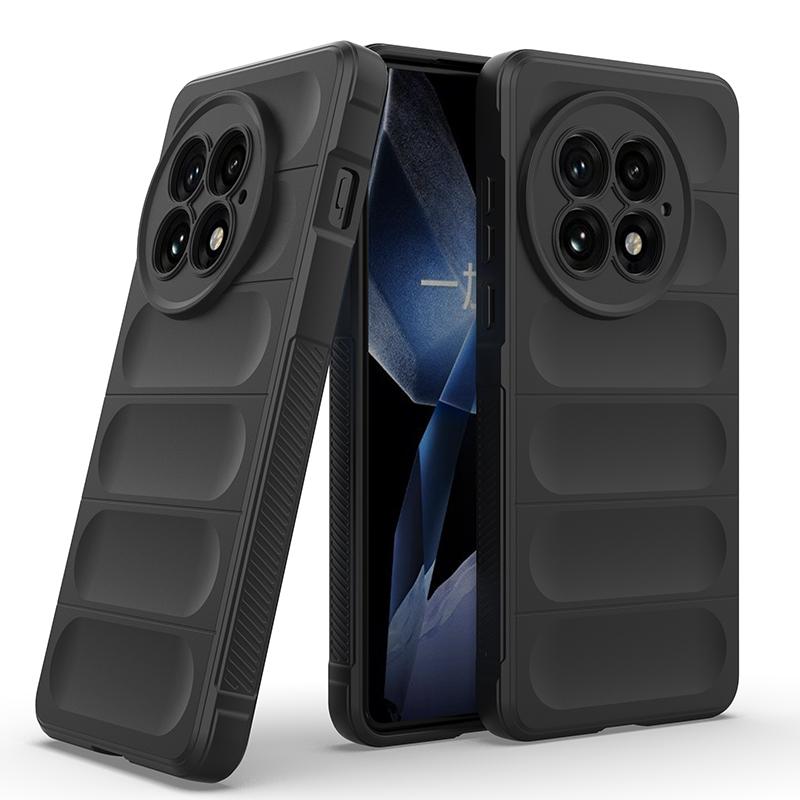 For Oneplus 13 Anti-Shock Silicone Skin Case,Rugger Armor Silicone Back Case For Oneplus 12 11