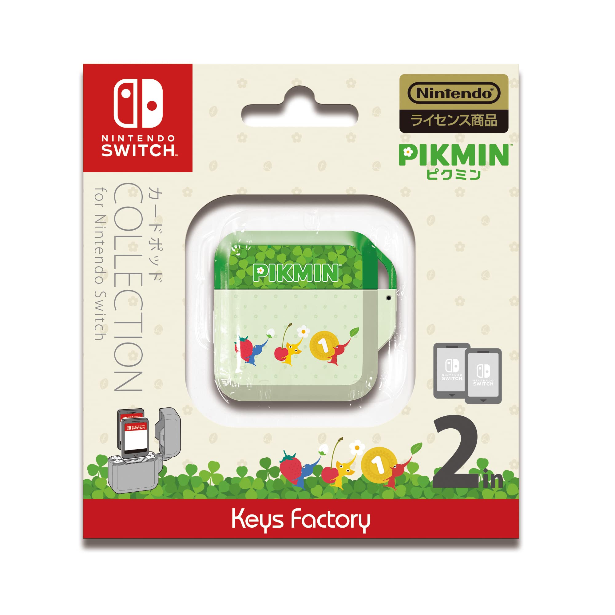 

[Ліцензований продукт Nintendo] Колекція Card Pod для Nintendo Switch (Пікмін) Тип В