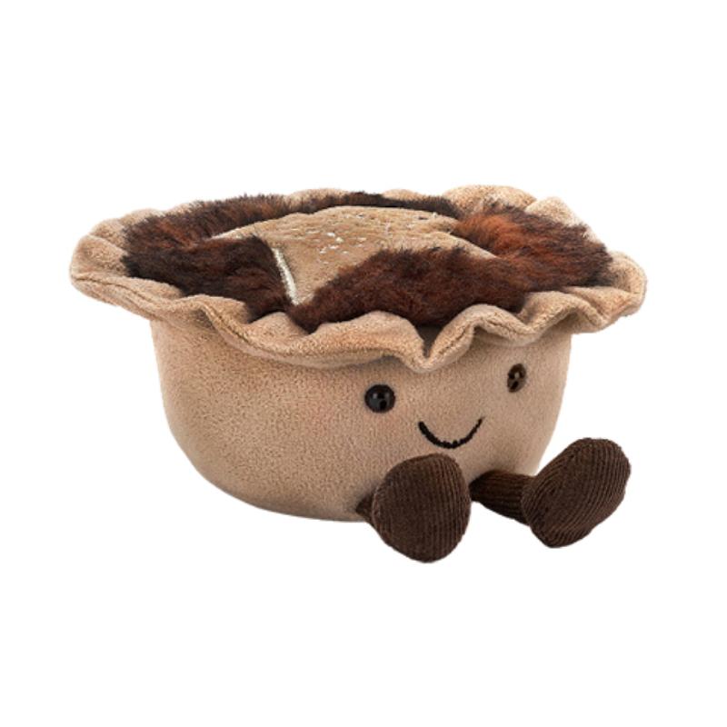 

JELLYCAT Food Funny Pie Companion Doll Plush Doll 8cm High