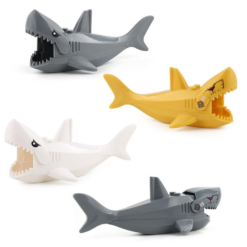 Children'S Educational Science And Education Animal Building Block Toy Shark Gorilla Animal Ornament Model Cognition