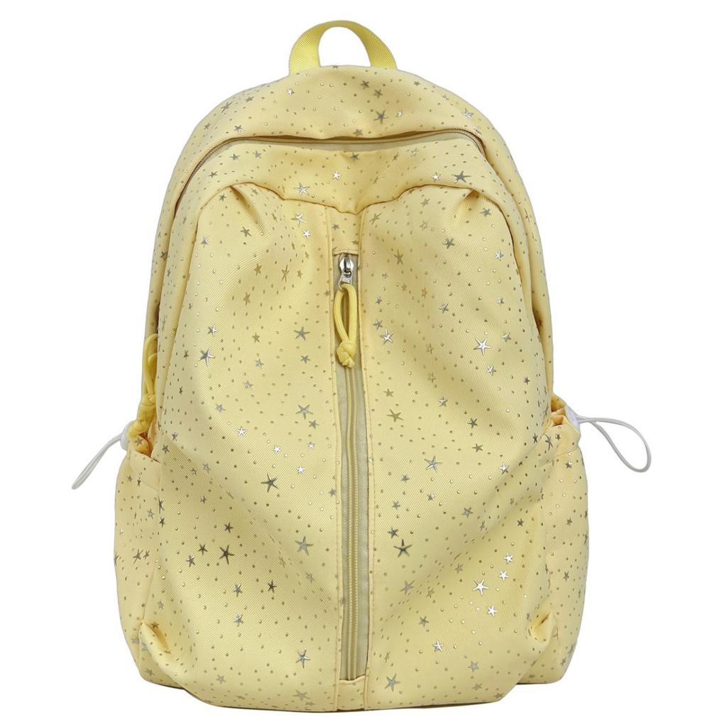 Schoolbag spring new schoolbag female Korean ins sweet stars girl heart travel backpack high value Mori backpack