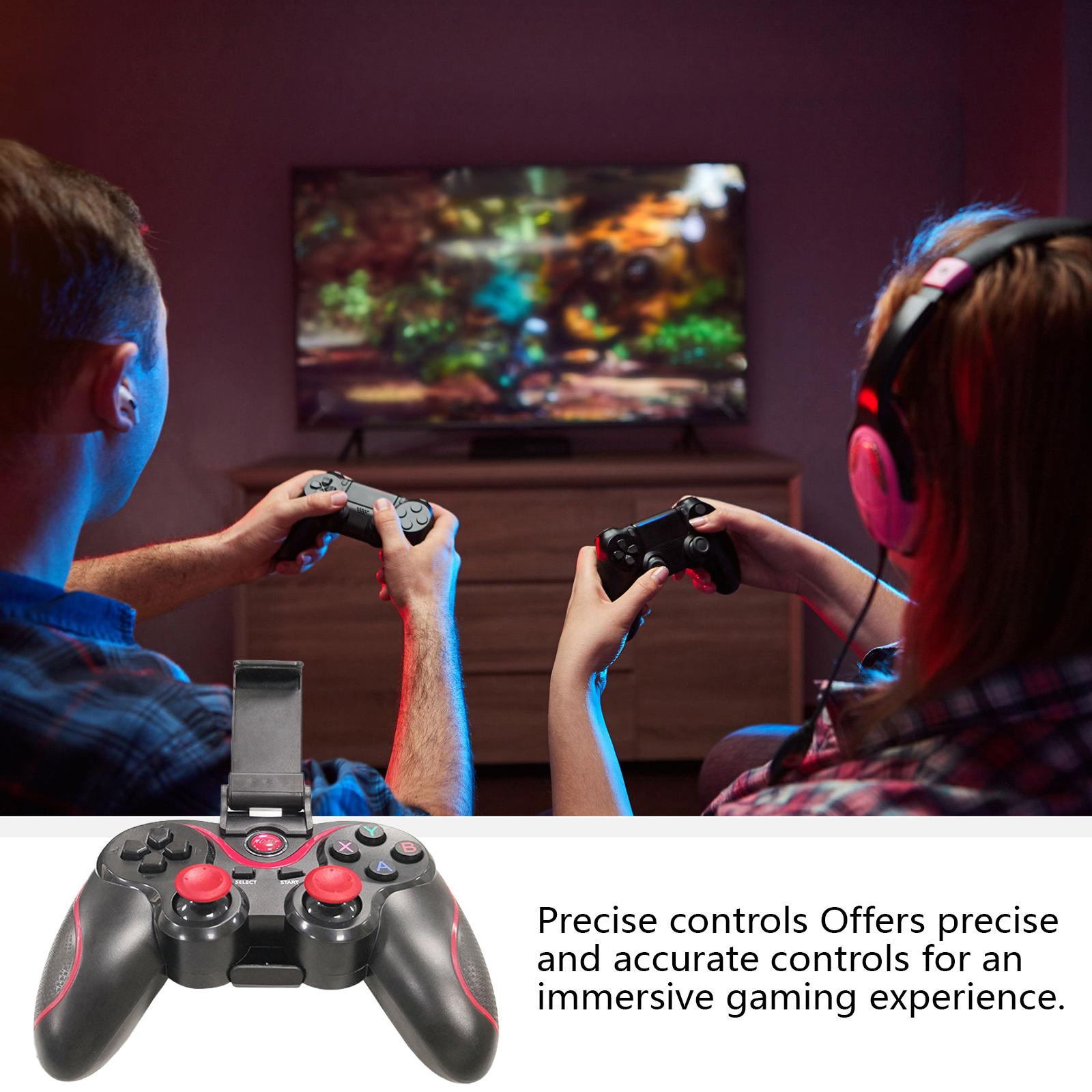 

Мобильные телефоны, игровой контроллер, широкая совместимость с платформами, беспроводной геймпад, точное управление, поддержка вибрации A красный