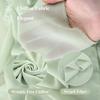 Wedding Arch Draping Fabric, Sheer Chiffon Arch Drape for Bridal Shower Backdrop Outdoor Party Arches Church Ceremony Decoration