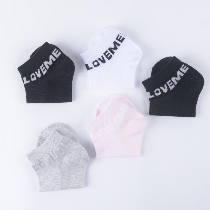 Hengyuanxiang Women's Summer Casual Boat Socks (5-Pair Set)