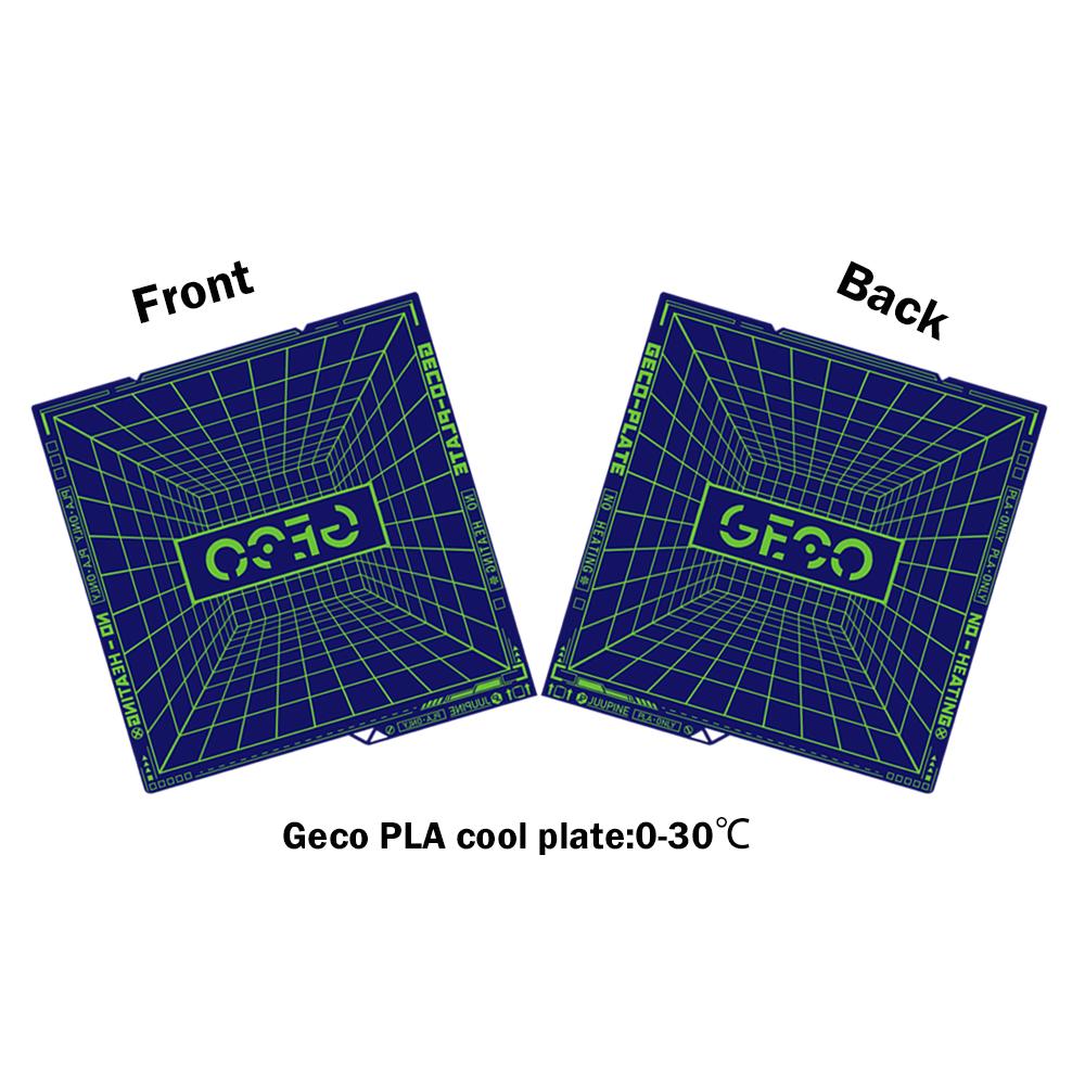 Upgrade Kobra 4 Zubehör für Anycubic Kobra X Platte Glatt PEI Texturiert Heizbett Zweiseitig Flexibel Druckplatte Abnehmbar
