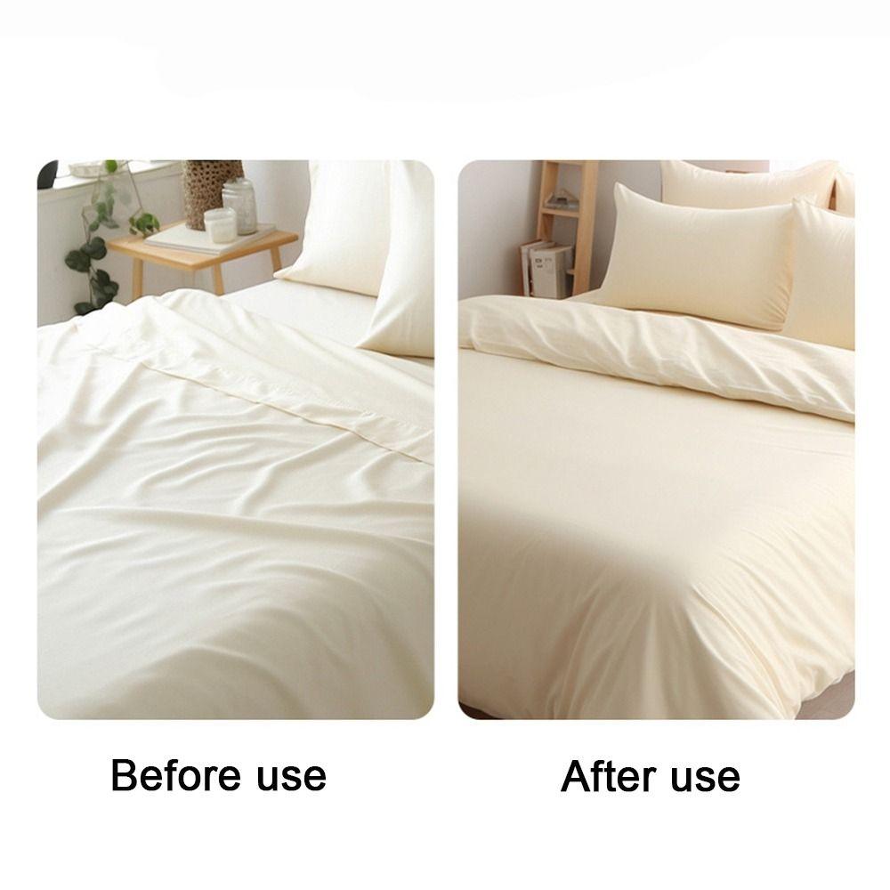 4Pcs Non-Slip Invisible Quilt Sheet Holder Plastic Bed Cover Fastener Bed Sheet Grippers  Bedroom