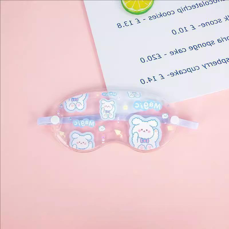Cute Animal Cooling & Heating Eye Mask: Relieve Dark Circles & Fatigue
