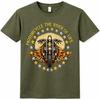Motorcycle T-Shirt Biker Graphic Tee Chopper Rider Motorbike Rock Gift Top