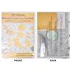 Thick Tin Foil Painting Material Package Artistic Relief Paper Diy Christmas Gold And Silver Pendant Combination Tin Foil Paper
