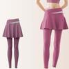 High Waist Elastic Pants Skirt Tight Sports Yoga Pants Sculpting Leggings Fitness Leggings  Pilates