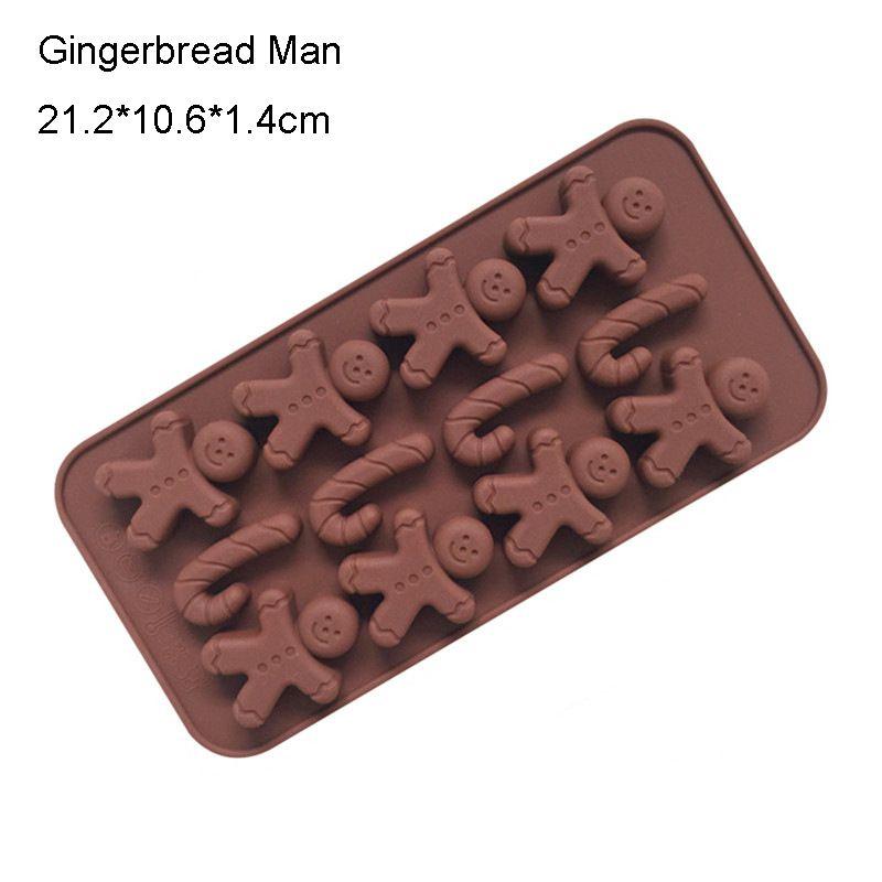 Versatile Christmas Silicone Cake Chocolate Moulds Perfect For Festive Diy Baking Projects