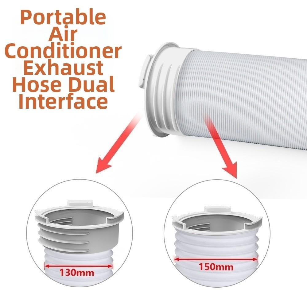 Dual Thread Air Conditioner Hose Adapter Window Vent Pipe Adapter  Air Conditioning Use