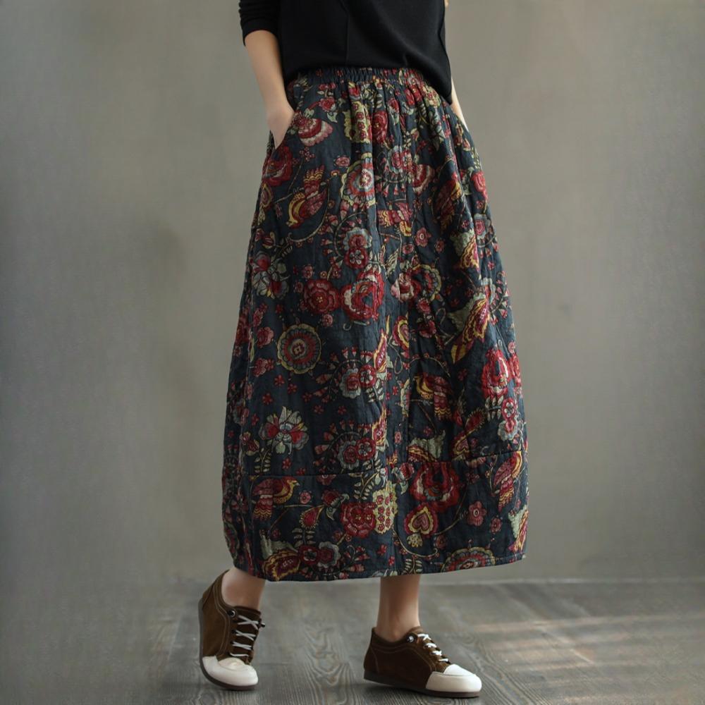 Saia Feminina da Moda Casual Verão Primavera