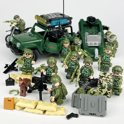 Swamp Butcher SUV Spike Field Team Kinder Bausteine Spielzeug