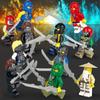 Set Of 24 Pcs Ninjago Mini Figures Kai Jay Sensei Wu Master Building Blocks Toys