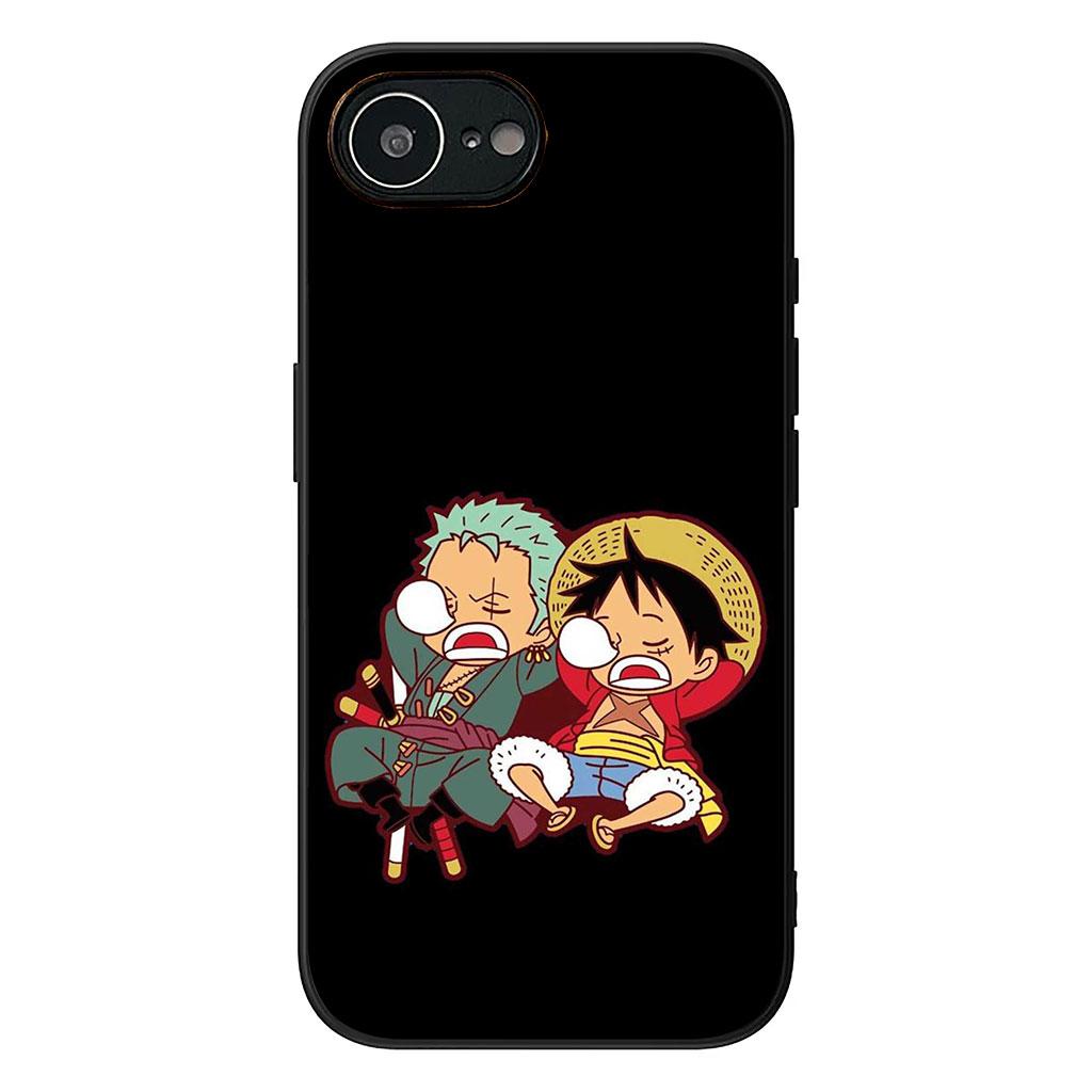 Cover for Apple iPhone 17 16 11 Pro XS Max XR 6 7 8 Plus 16E SE 2020 Air 5 SE2 Phone Case Roronoa One Pieces Luffy Zoro