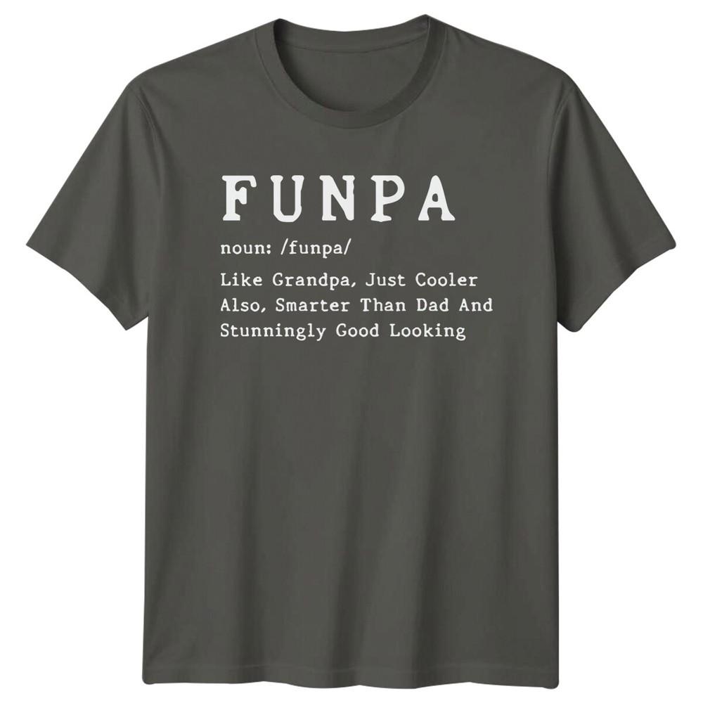 Funpa Definition TShirt Like Grandpa Just Cooler Fathers Day S