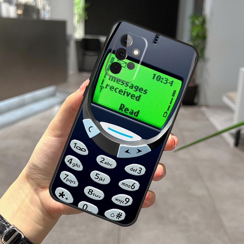 Retro Cellphone Case For Samsung Galaxy A22 A32 A52 A15 A16 A05 A26 A36 A56 A53 A33 A13 A34 A54 A14 A35 A55