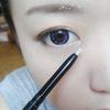 Auto-Rotating Glitter Eyeliner & Pearly White Eyeshadow Pencil for Stage Makeup