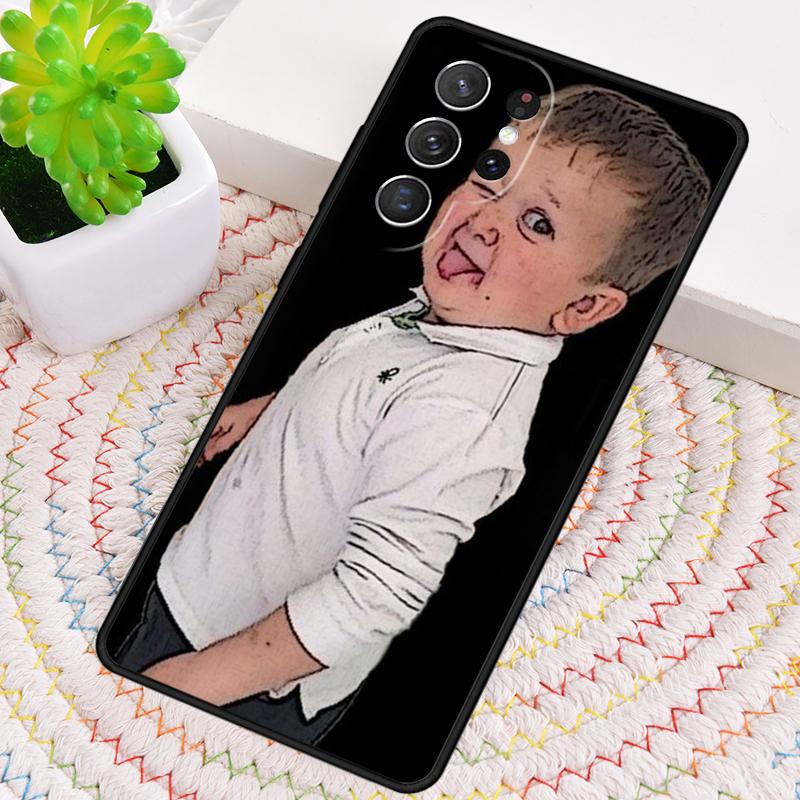 Hasbulla Fighting Meme Mini Khabib Blogger 17 Phone Case For Samsung Galaxy note 10 pro S26 S25 S24 S23 S22 S21 Plus Ultra Cover