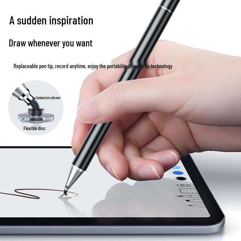 LianTuo Universal 2-in-1 Dual-Tip Capacitive Stylus Pen