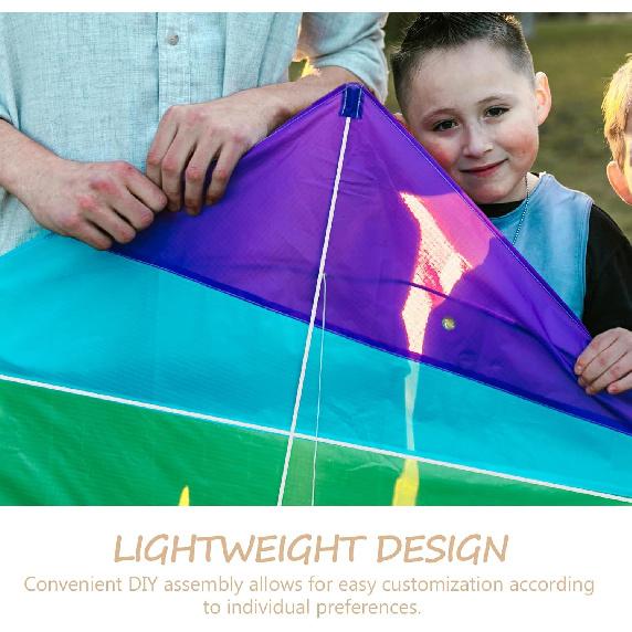 4Pcs Kite Rods Kite Support Rod Replacement Parts DIY Skeleton Plastic Sticks Support Making Accessories for Adults