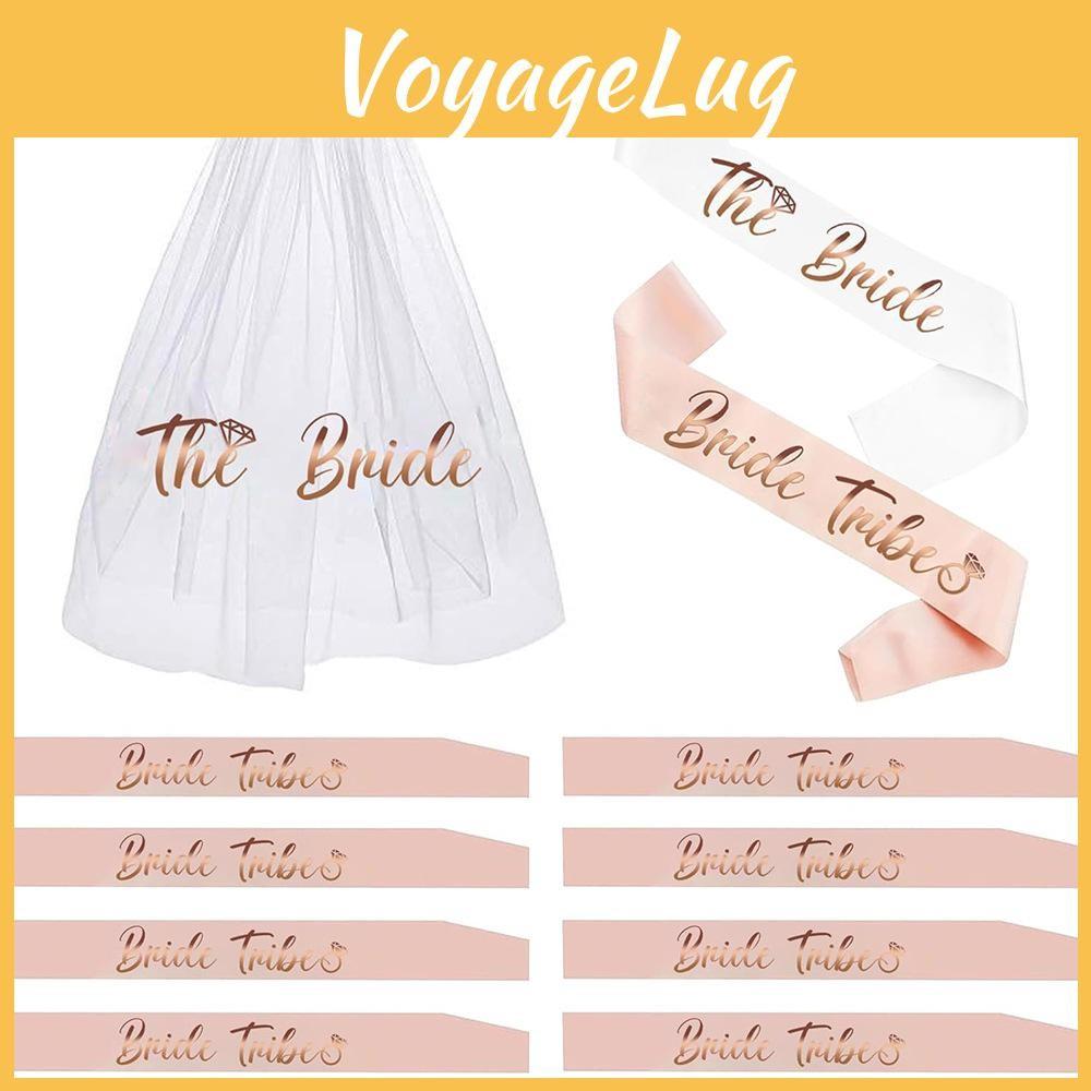 Ceremony Bridal Headband And Veil Ensemble Handmade Finish Marriage Use Party